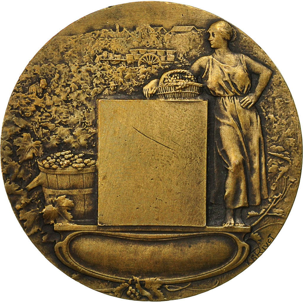 France, Medal, Comice Agricole et Viticole de Barbezieux, Rivet, AU(55-58)