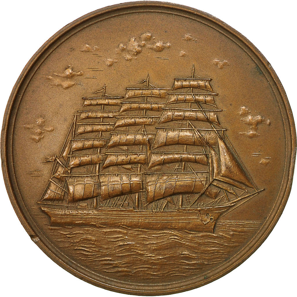 France, Medal, Union Industrielle et Maritime, Armement Bérengier, 1958