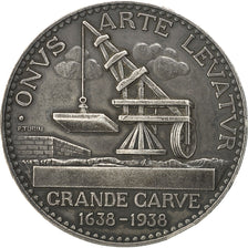 France, Medal, Grande Carve de Rouen, 1938, Turin, MS(60-62), Silver
