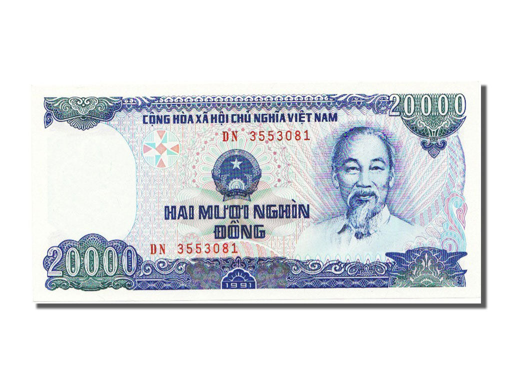 Vietnam, 20000 Dông, 1991, UNC(65-70), DN 355081