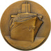 France, Medal, Compagnie Générale Transatlantique, Normandie, Delannoy