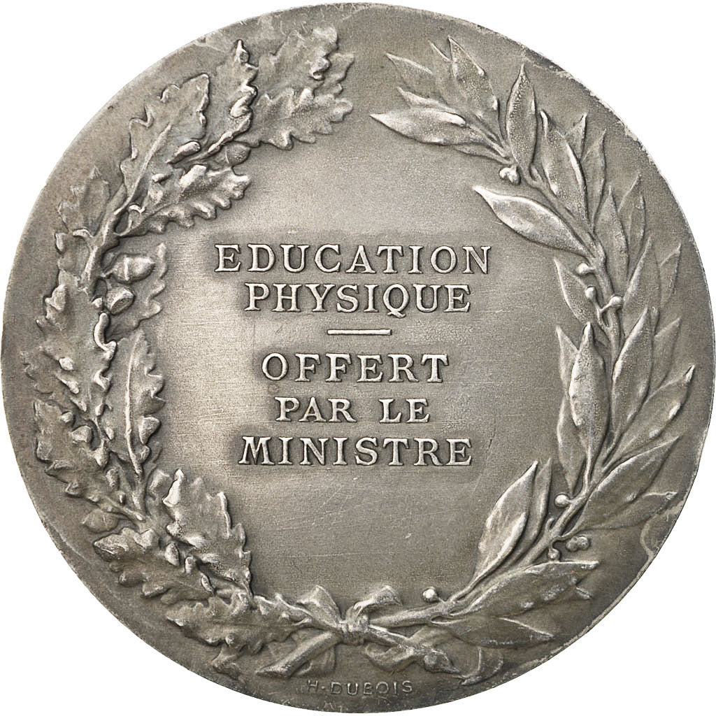 France, Medal, Marianne, République Française, Morlon, MS(63), Silvered bronze