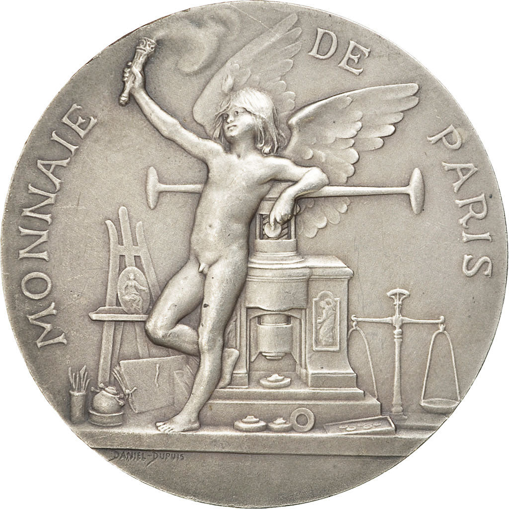 France, Medal, Exposition Universelle de la Monnaie de Paris, 1900, Dupuis.D