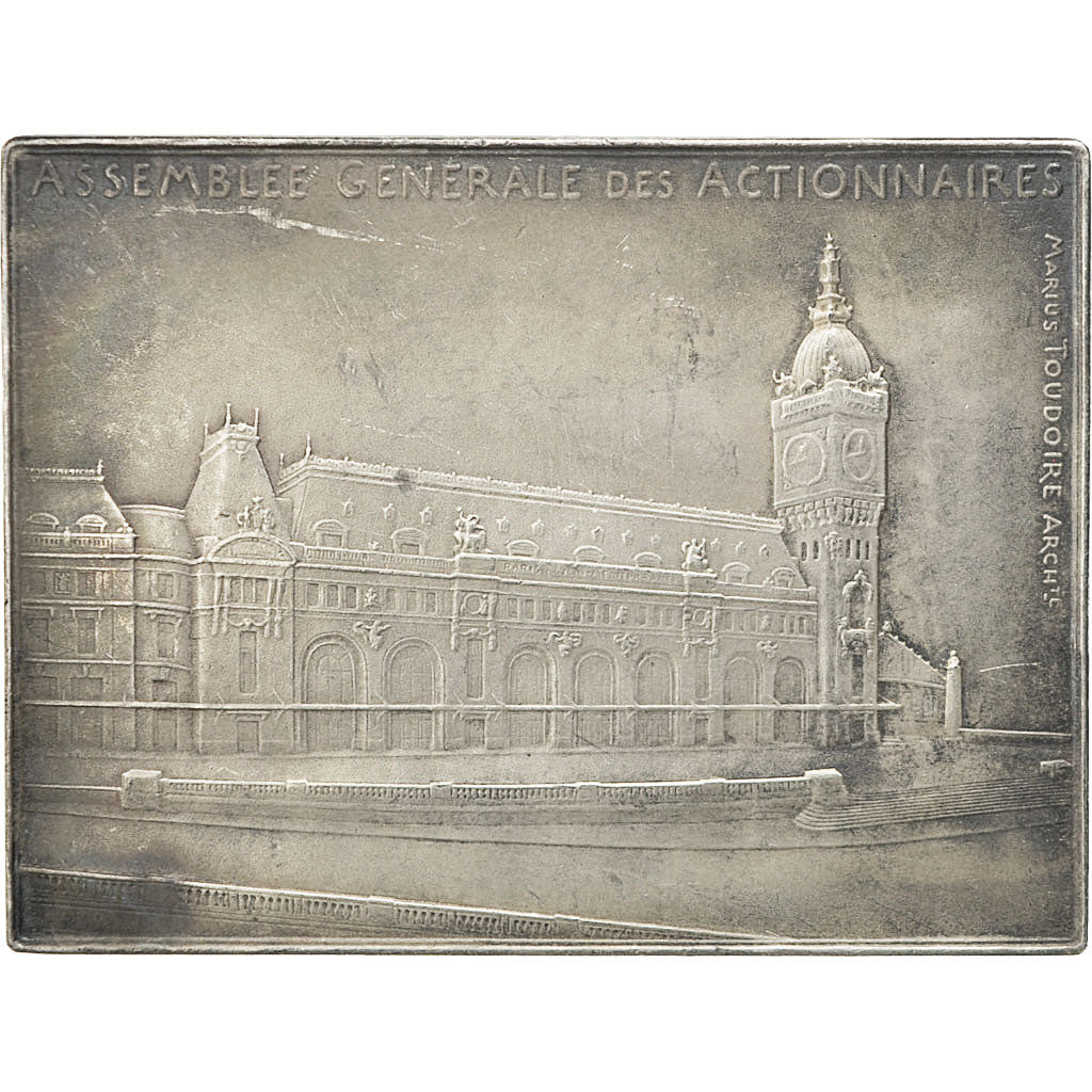 France, Medal, Assemblée Générale du Paris-Lyon-Méditerranée, Roty