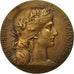 France, Medal, Marianne, République Française, Dupuis.D, MS(60-62), Bronze