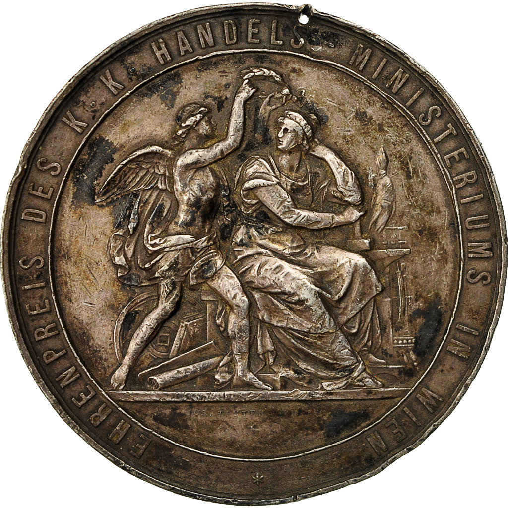 Austria, Medal, François Joseph Ier, Empereur, 1902, Tautenhayn, EF(40-45)