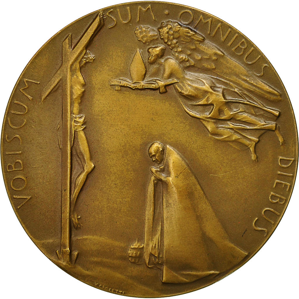 Vaticano, Medal, Concile Oecuménique Vatican II, Crocetti, SC, Bronce