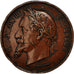 France, Medal, Exposition universelle de Paris, 1867, Ponscarme, VF(30-35)