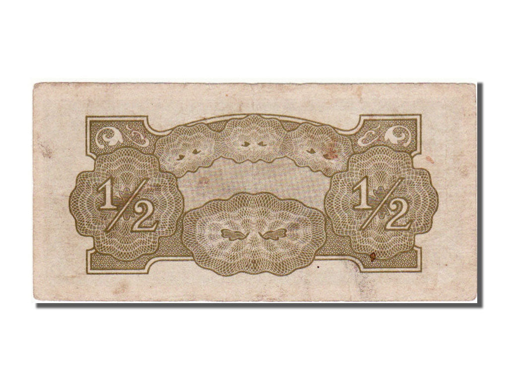 Burma, 1/2 Rupee, 1942, KM #13b, EF(40-45), BD