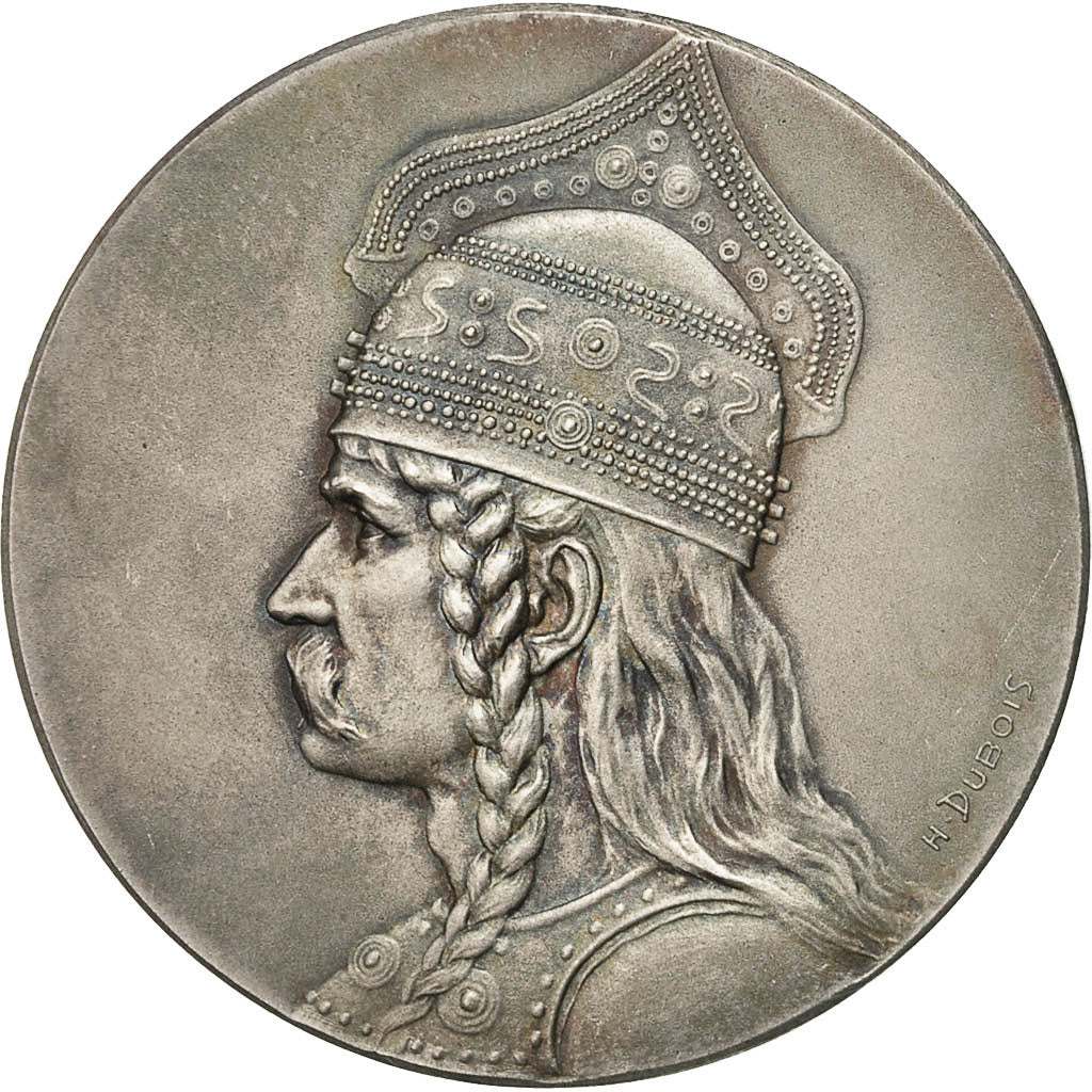 France, Medal, Académie des Jeux Floraux de Cherbourg, 1913, Dubois.H, SUP+