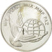 France, Medal, ONU, Paix, Colombe, 1972, MS(63), Silver