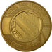 France, Medal, Tunnel sous la Manche - First Junction, 1990, MS(63), Bronze