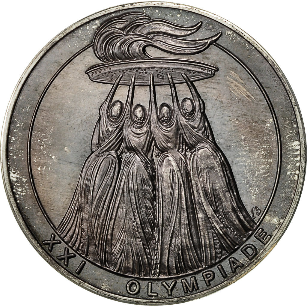 Belgique, Medal, Comité Olympique Belge, XXIème Olympiade, SPL, Argent