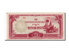 Burma, 10 Rupees, 1942, KM #16b, UNC(63), BA