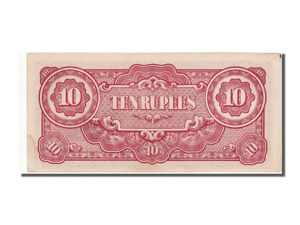 Burma, 10 Rupees, 1942, KM #16b, UNC(63), BA