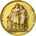 Frankrijk, Medal, Mariage, Religion, Fidélité Bonheur, Petit, PR, Vermeil