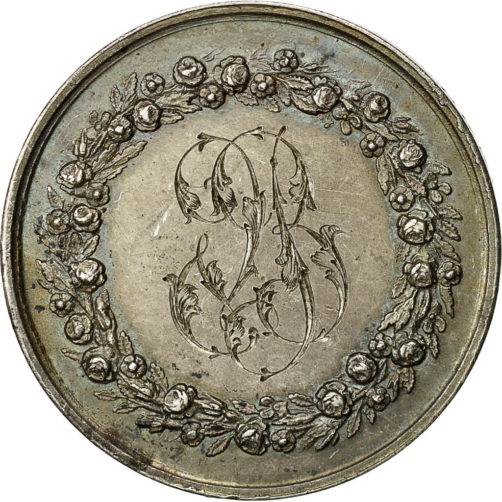 France, Medal, Mariage, Religion, Petit, AU(55-58), Silver
