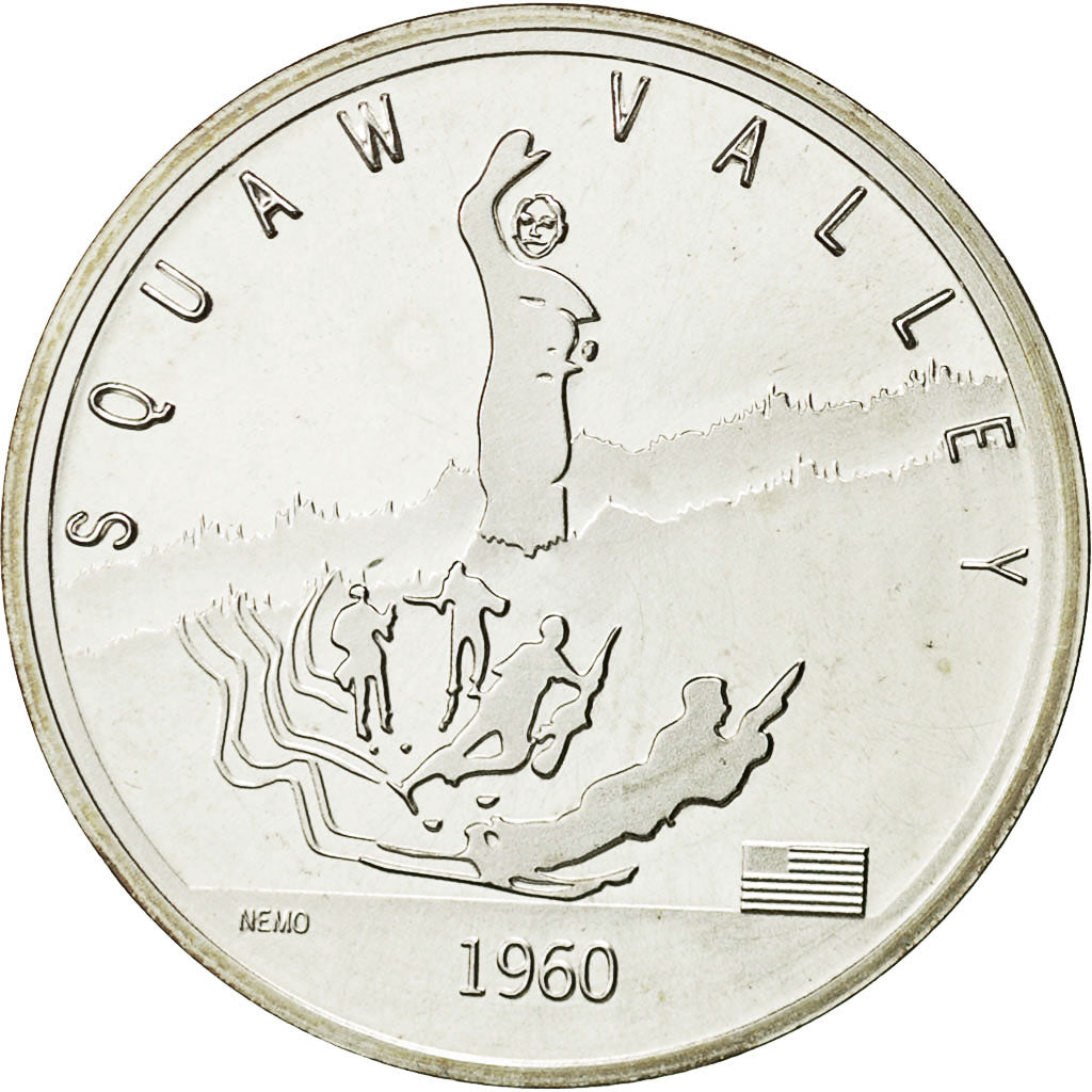 France, Medal, Jeux Olympiques d'Albertville 1992, Squaw Valley, 1992, MS(63)