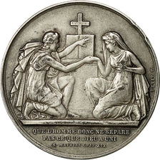 France, Medal, Mariage, Religion, Petit, AU(55-58), Silver