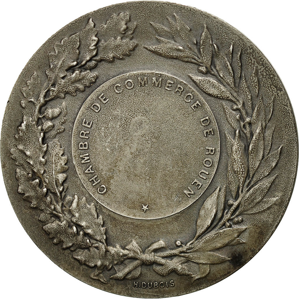 France, Medal, Marianne, Chambre de Commerce de Rouen, Dupuis.D / Dubois.H