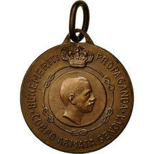 Italy, Medal, Benemeriti, Corpo Armada Genova, 1918, AU(50-53), Copper