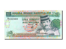 Brunei, 5 Ringgit, 1989, KM #14, UNC(65-70), 032960