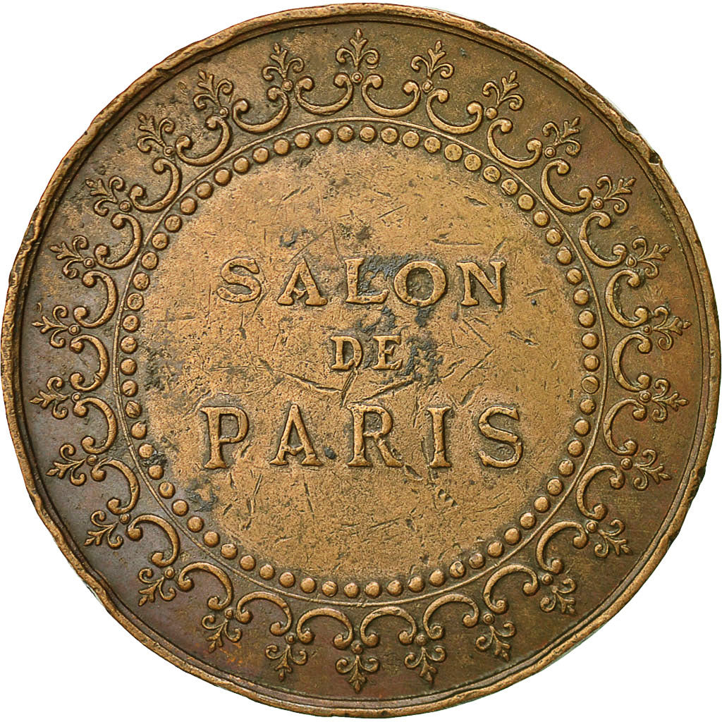 France, Medal, Troisième République, Salon de Paris, EF(40-45), Copper