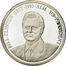 France, Medal, Bill Clinton, Président des Etats Unis, MS(63), Silver