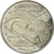 Francja, Medal, Eurotunnel, Elizabeth II, Gibraltar, 1993, MS(63), Nikiel