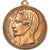 Frankreich, Medal, Napoléon III, Voyage du Nord, 1853, Garnier, UNZ, Kupfer