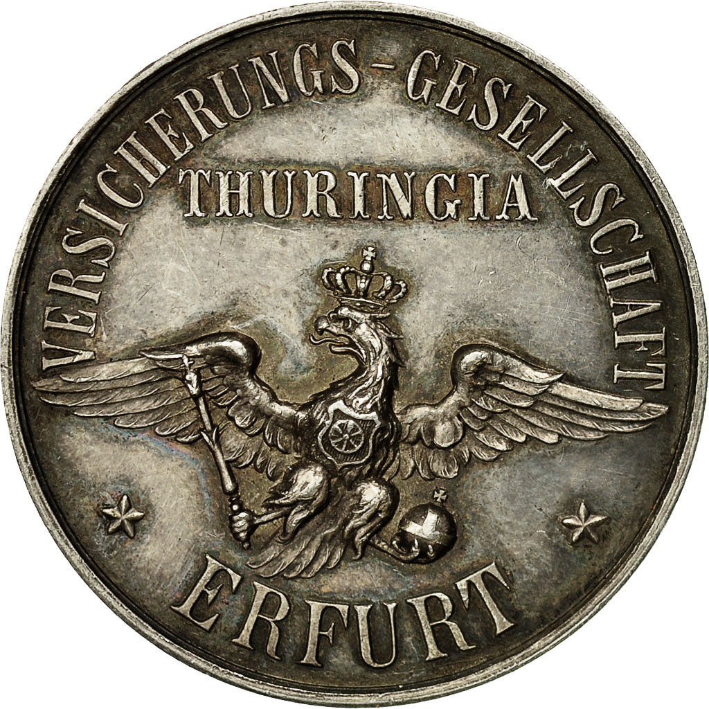 Deutschland, Medal, Erfurt, Thuringia, 1903, VZ, Silber
