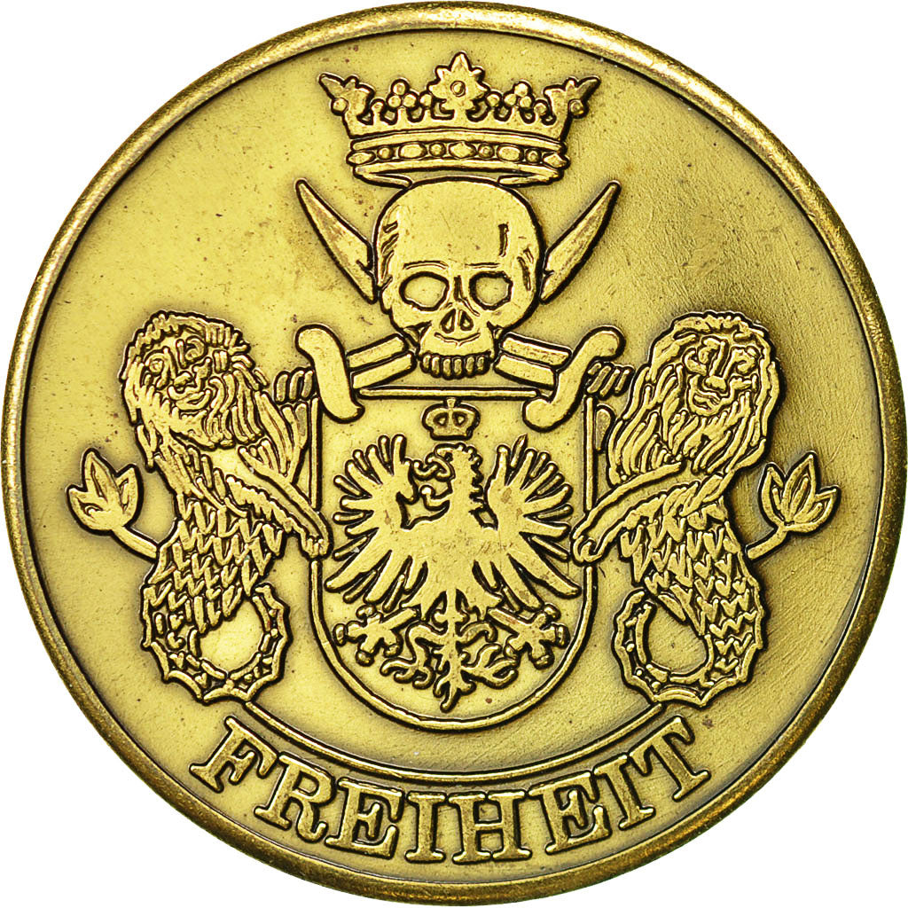 Germany, Medal, Galeone Everi, Freiheit, Pirates, MS(64), Brass
