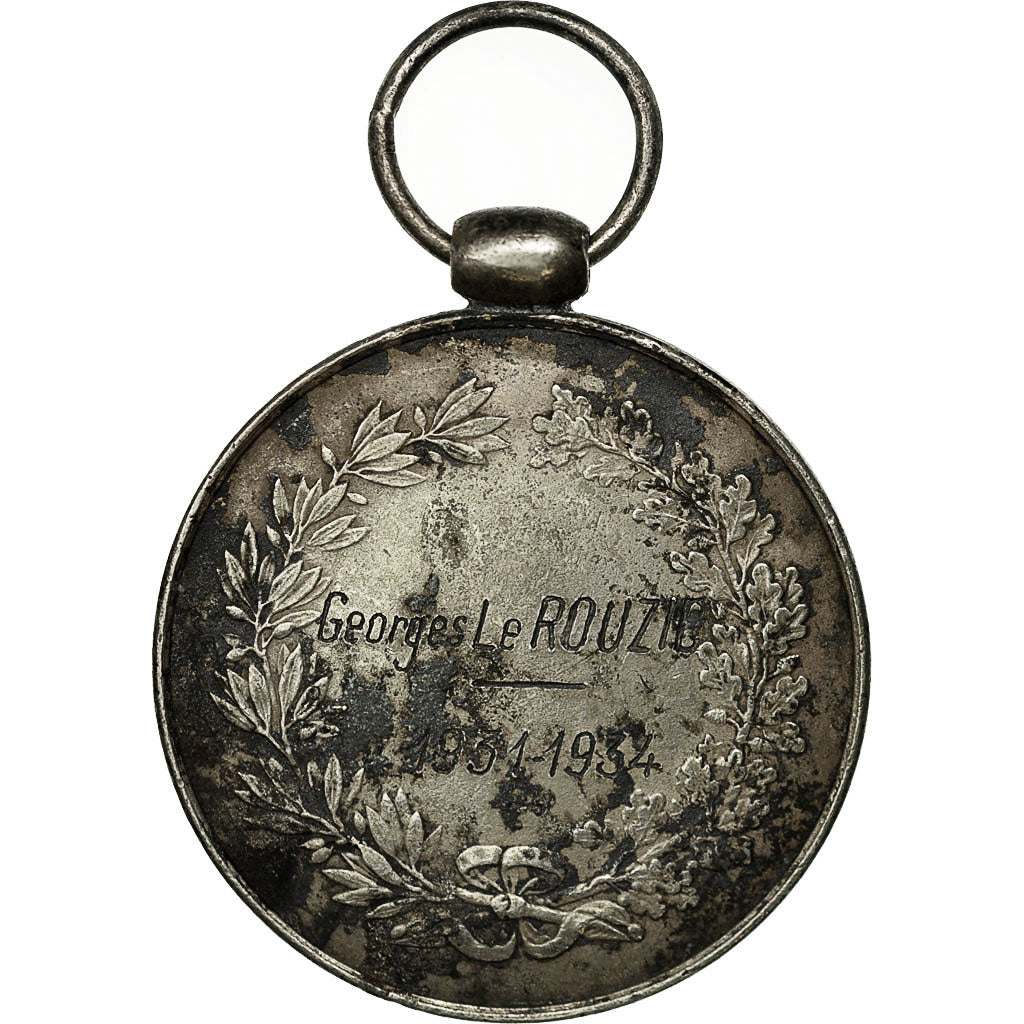 France, Medal, Maison d'Apprentis Alfred Tonnelle, Tours, 1934, Borrel, TTB+