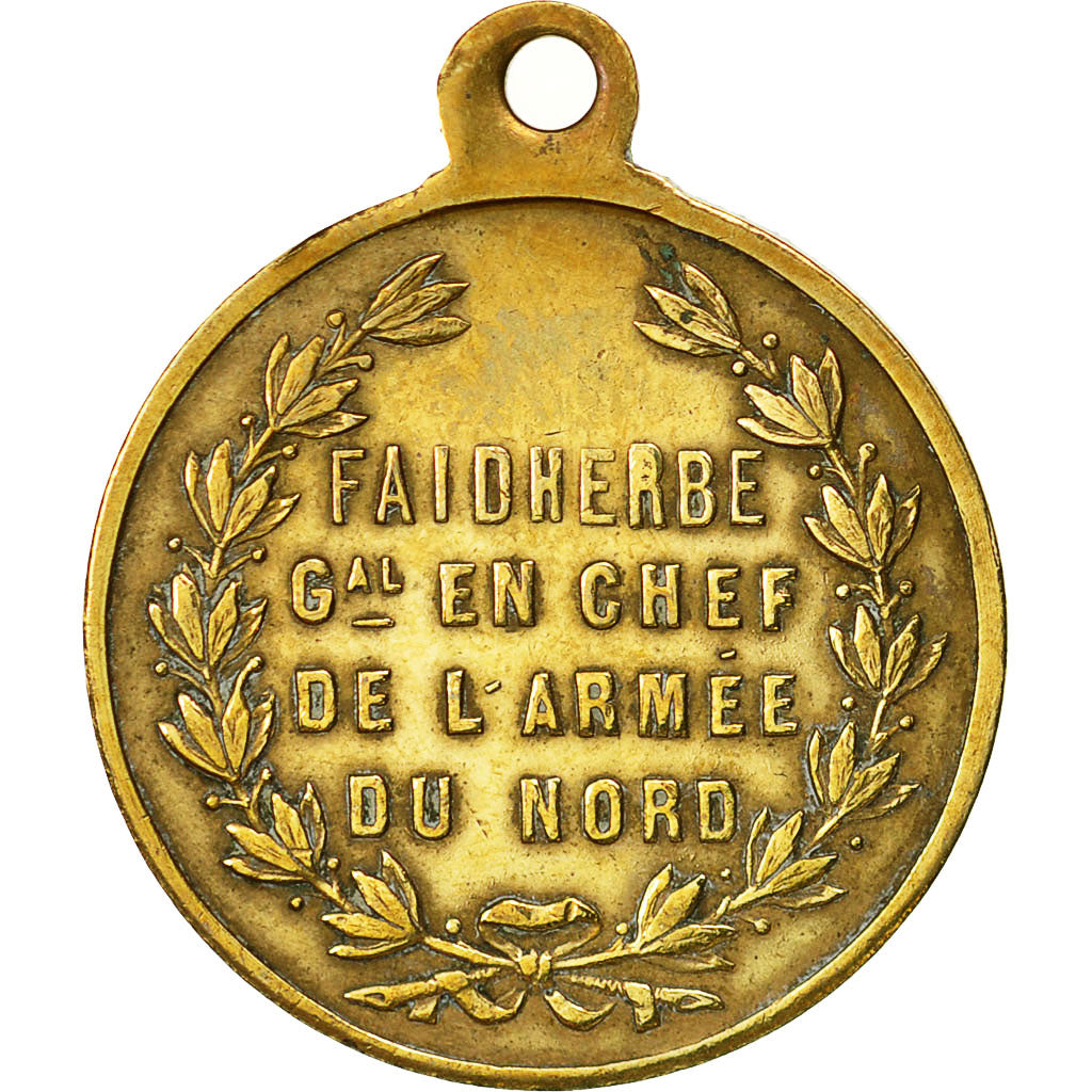 France, Medal, Faidherbe, Général en Chef de l'Armée du Nord, MS(63)