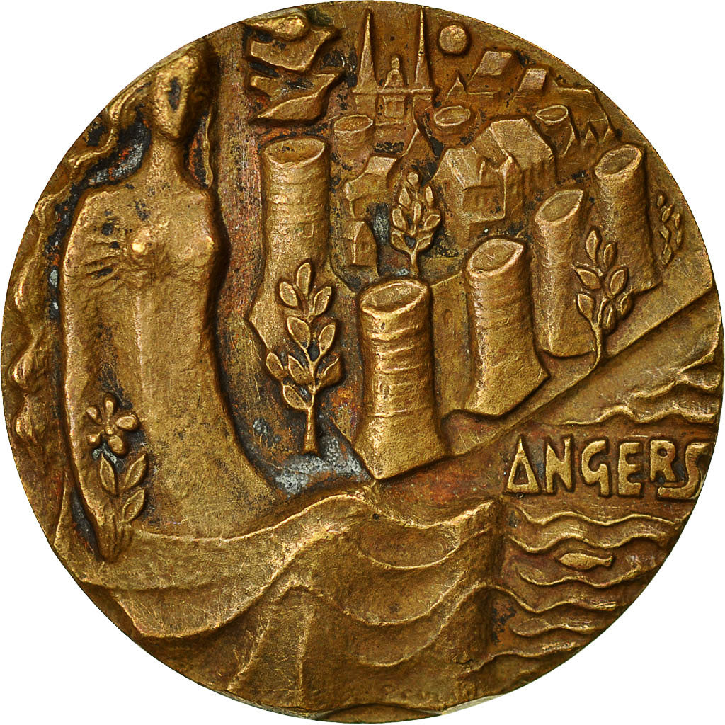 Frankrijk, Medal, Ville d'Angers, Pichard, PR, Bronze