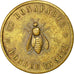 France, Jeton, Franc-Maçonnerie, Orient de Paris, Bonaparte, Abeille, 1852