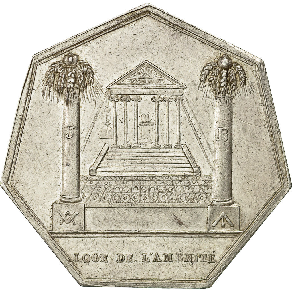 France, Jeton, Franc-Maçonnerie, Orient de du Havre, Loge de l'Aménité, SUP