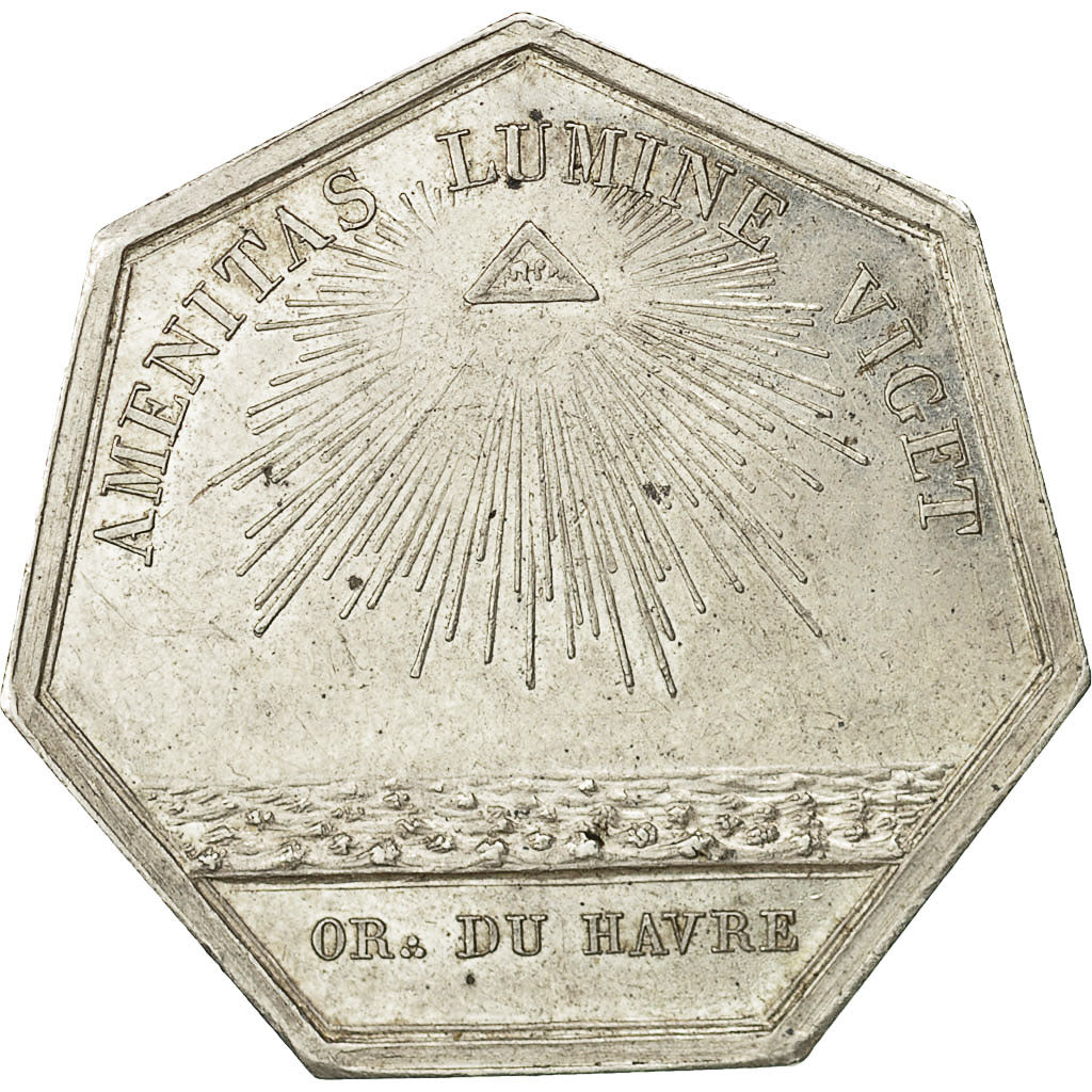 France, Jeton, Franc-Maçonnerie, Orient de du Havre, Loge de l'Aménité, SUP