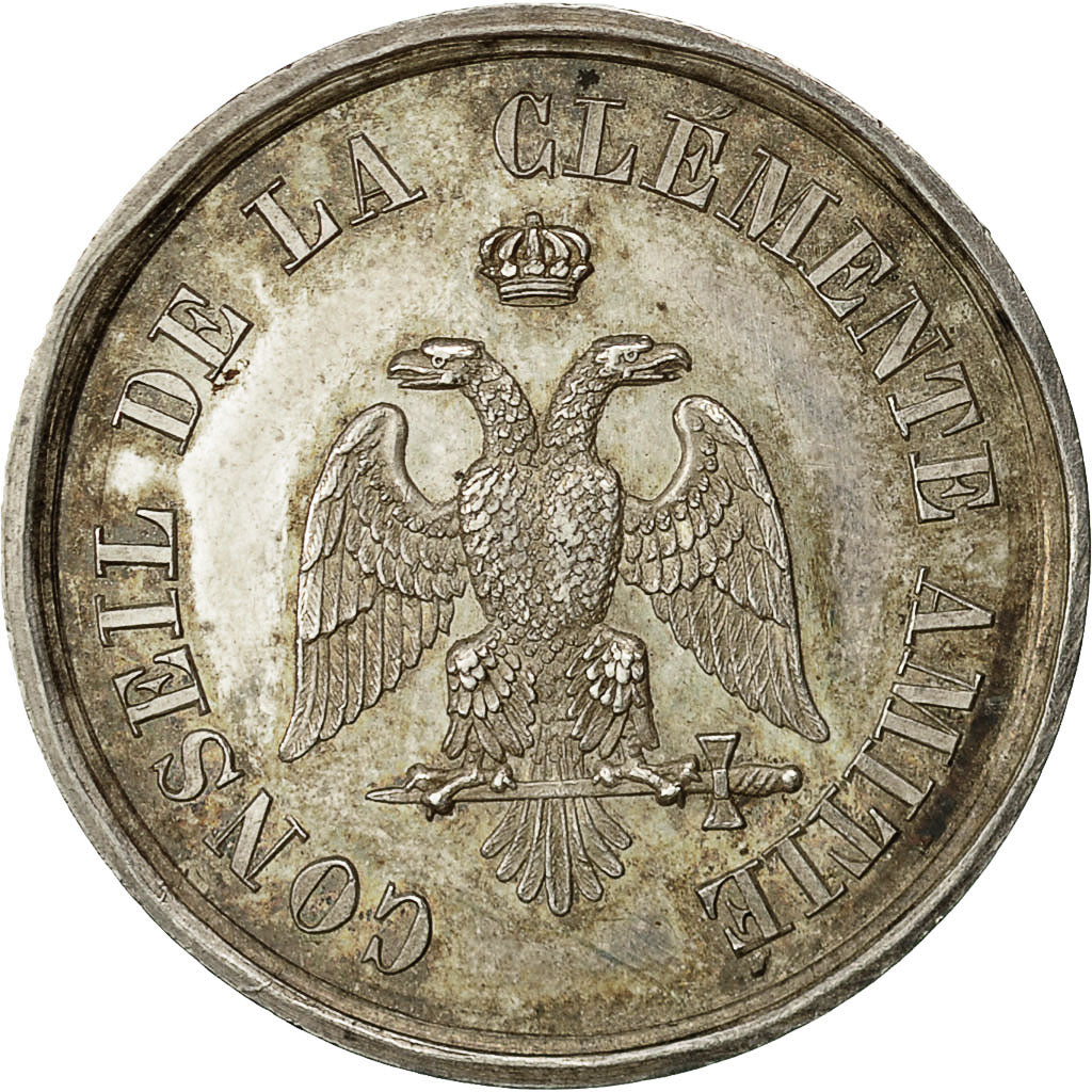 France, Token, Franc-Maçonnerie, Orient de Paris, La Clémente Amitié, 1834