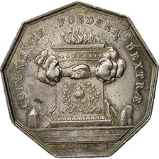 France, Jeton, Franc-Maçonnerie, Orient de Rouen, La Sincère Amitié, 1822