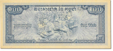 Geldschein, Kambodscha, 100 Riels, 1972, UNZ