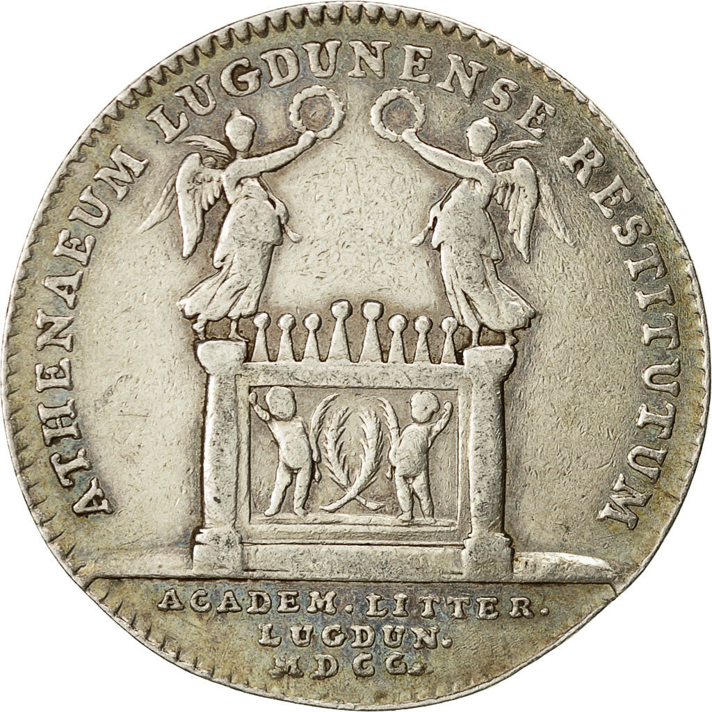 Francia, Token, Académies et Sociétés Savantes, Lyon, 1700, SPL-, Argento