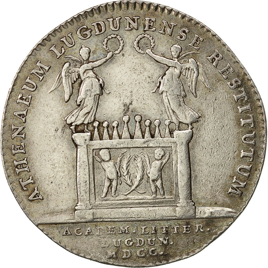 Francia, Token, Académies et Sociétés Savantes, Lyon, 1700, SPL-, Argento