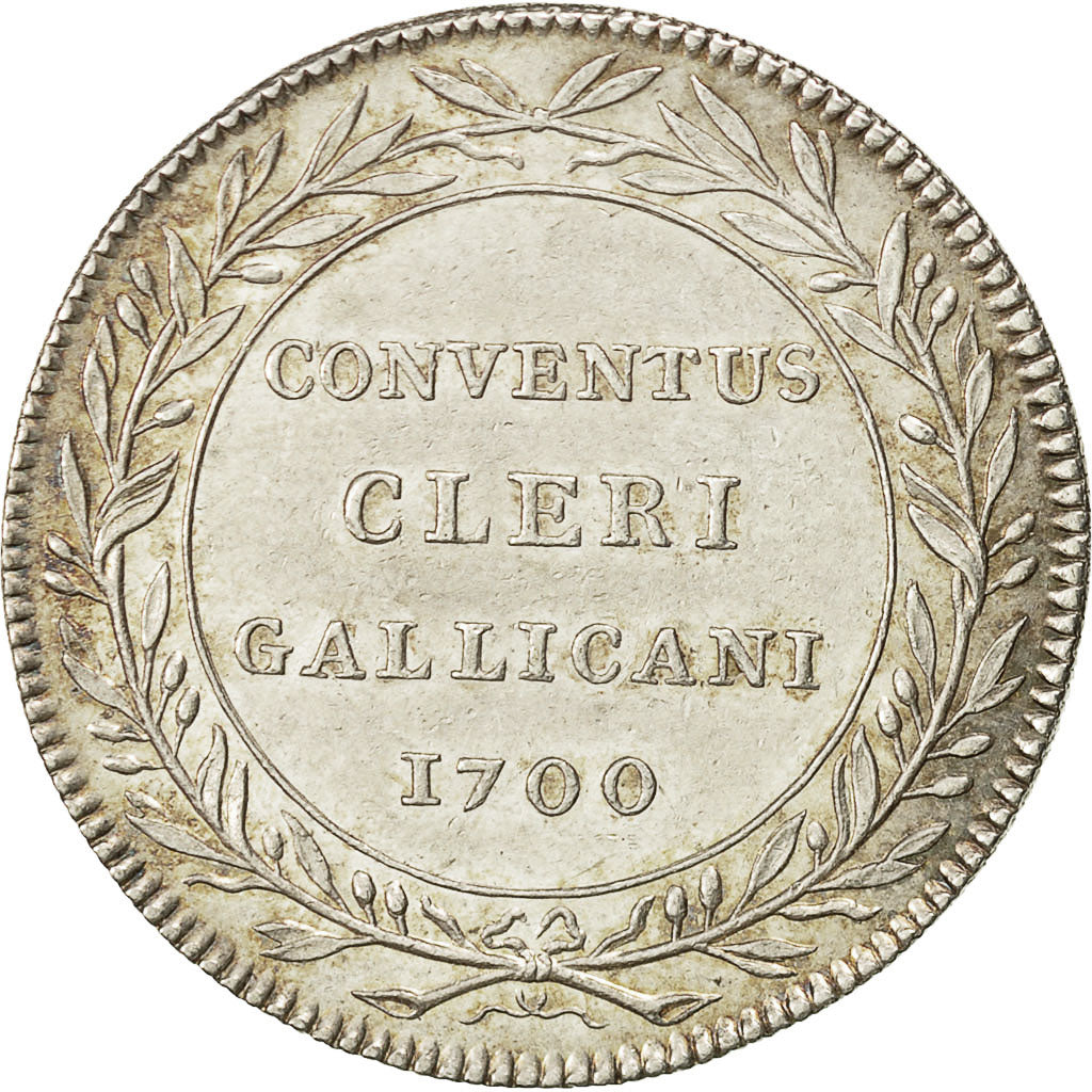 Francia, Token, Assemblée du Clergé, Jeton Religieux, 1700, SPL, Argento