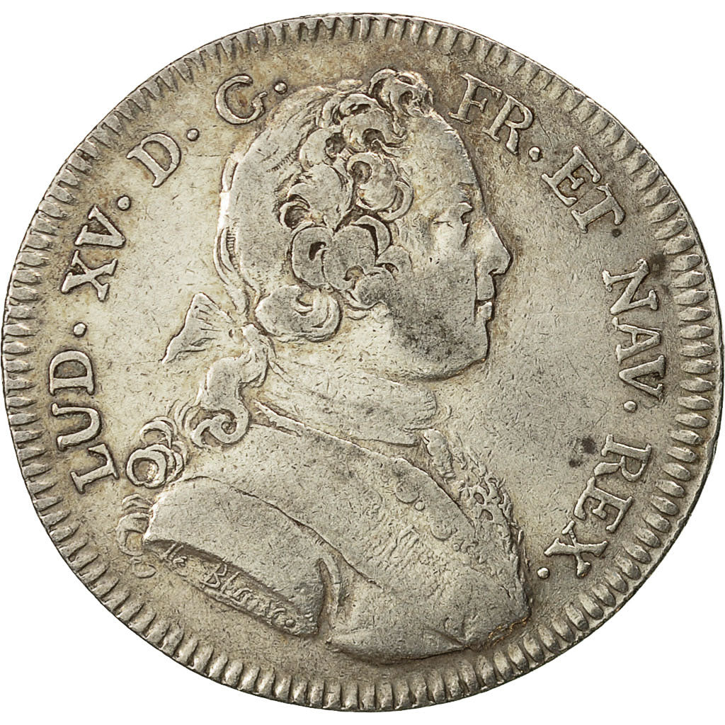 Francia, Token, Louis XV, Trésor Royal, 1726, SPL-, Argento, Feuardent:2019