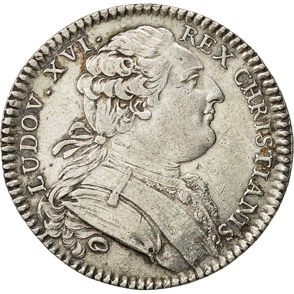 France, Token, Louis XVI, Monnaie de Paris, 1780, AU(55-58), Silver