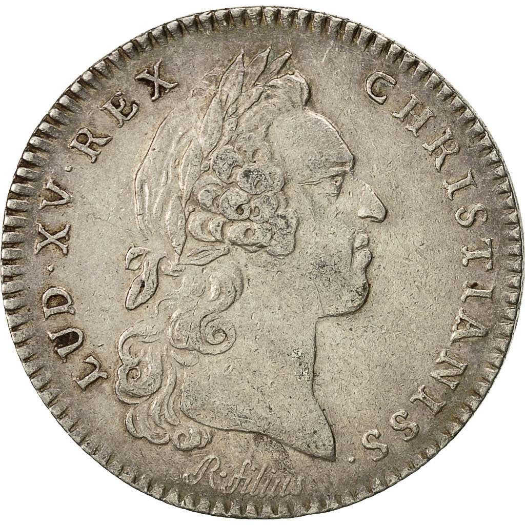 Francia, Token, Louis XV, Notaires Royaux de Paris, 1720, BB+, Argento