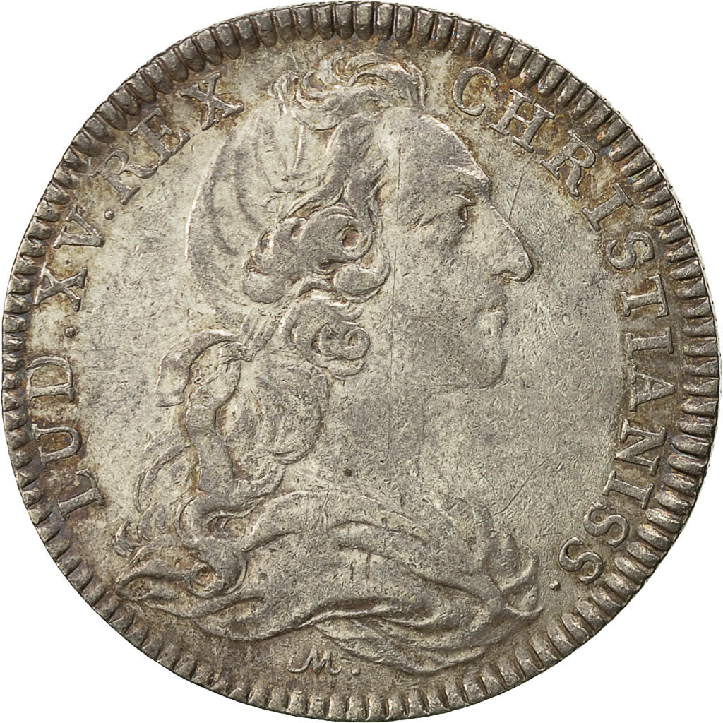 Francia, Token, Louis XV, Extraordinaire des Guerres, 1743, EBC, Plata