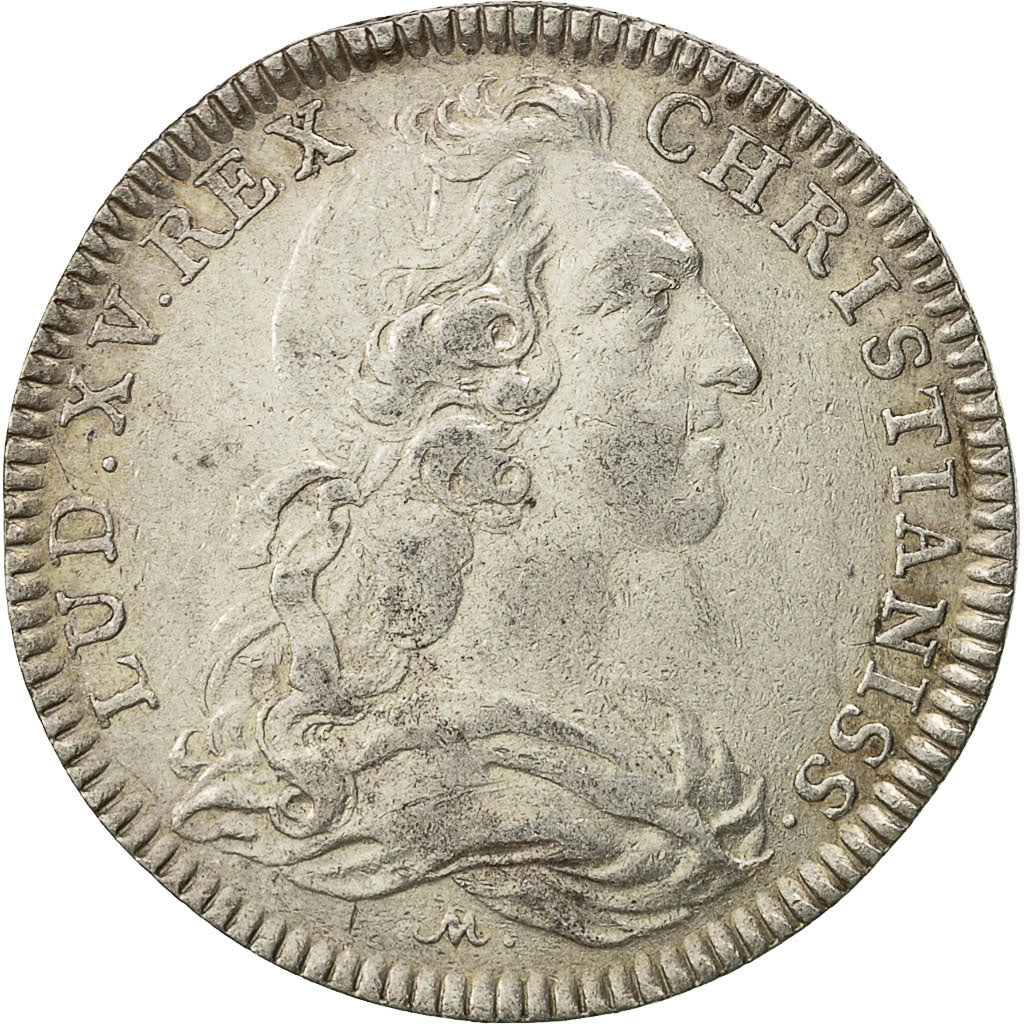 Francia, Token, Louis XV, Extraordinaire des Guerres, 1743, BB+, Argento
