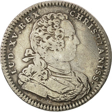 Frankrijk, Token, Louis XV, Secrétaires du Roi, 1731, ZF+, Zilver